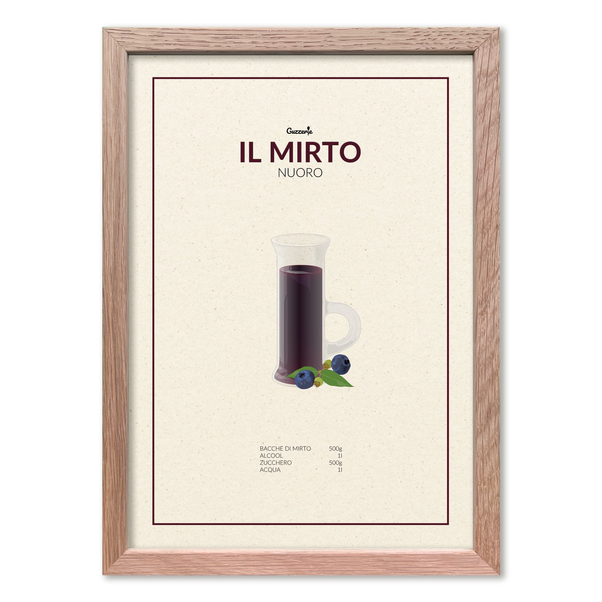 Iconic Poster of Mirto | Guzzerie