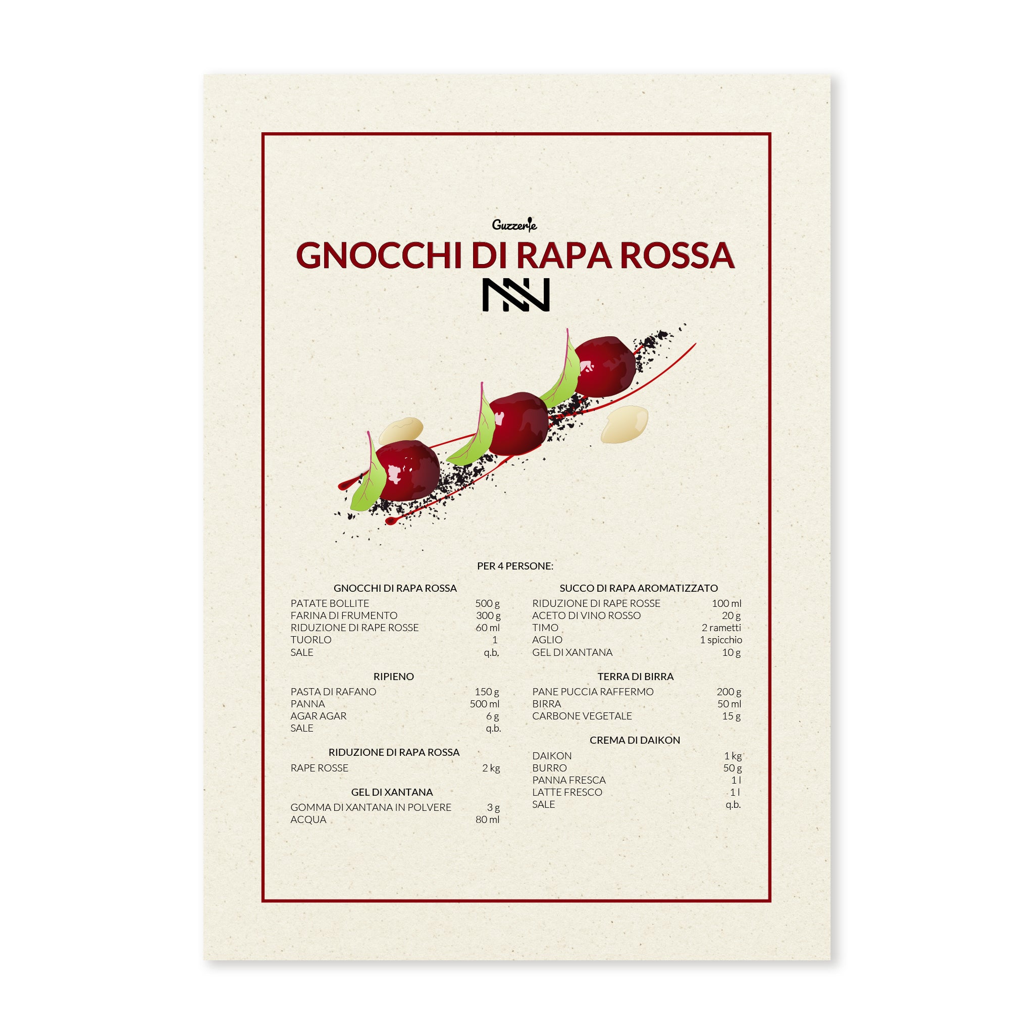 Norbert Niederkofler - Gnocchi Di Rapa Rossa