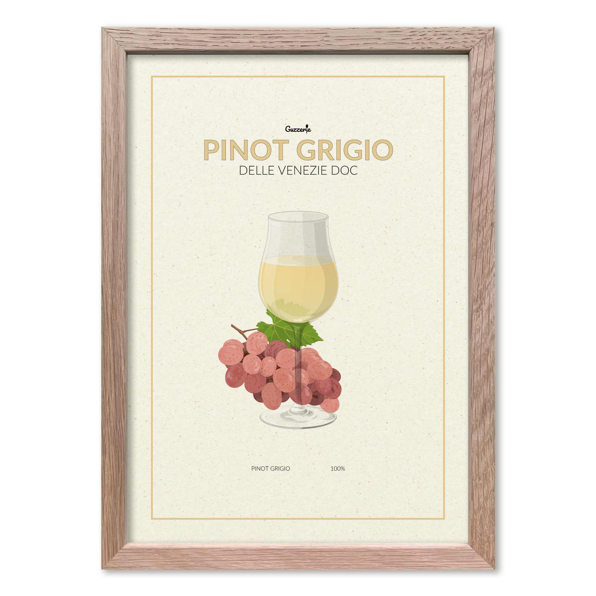 Iconic Poster Of Pinot Grigio | Guzzerie