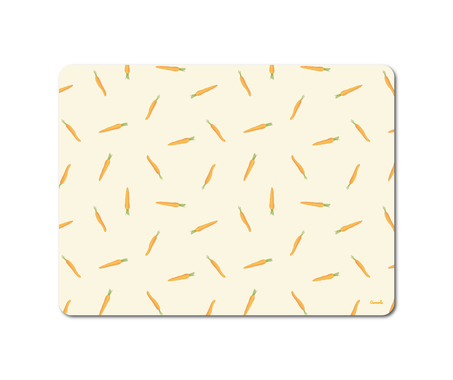 Table Pattern Placemat Carrots | Guzzerie 